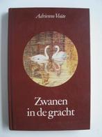 Zwanen in de gracht - Amsterdam - Adrienne Voute, Ophalen of Verzenden, 19e eeuw, Zo goed als nieuw