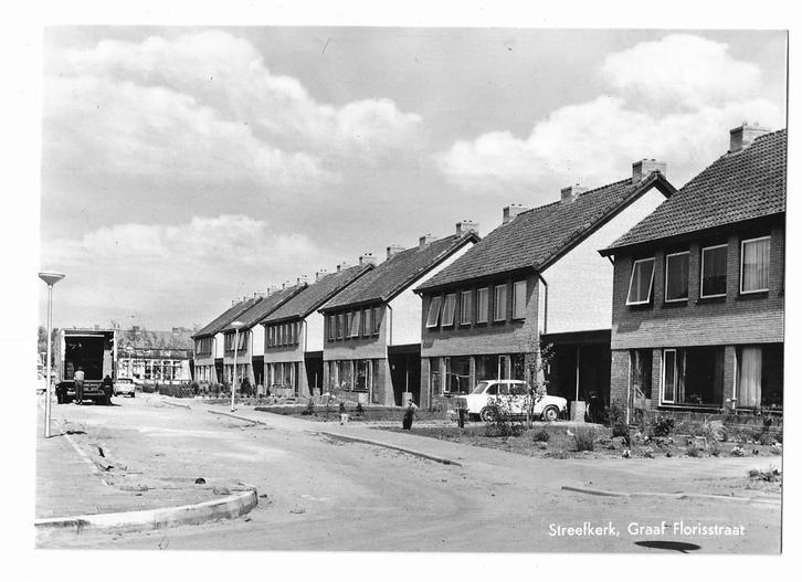 Streefkerk, Graaf Florisstraat, Verzamelen, Ansichtkaarten | Nederland, Ongelopen, Zuid-Holland, 1960 tot 1980, Verzenden