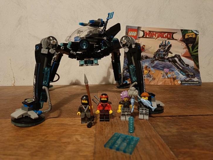 LEGO Ninjago Movie 70611 Water Strider, Kinderen en Baby's, Speelgoed | Duplo en Lego, Zo goed als nieuw, Lego, Complete set, Ophalen of Verzenden