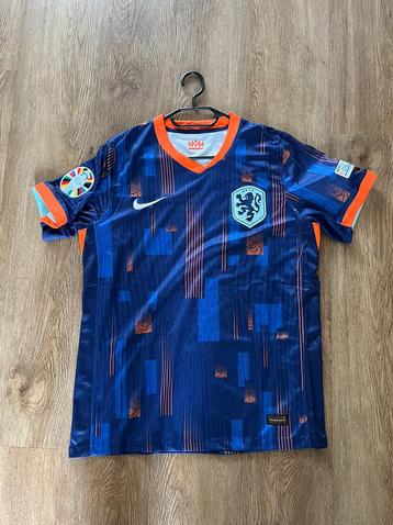 Nederlands Elftal 2024 Uit Voetbalshirt - Diverse Maten