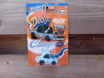 Tooned Dodge Charger '70 Hotwheels Gulf  beschikbaar voor biedingen