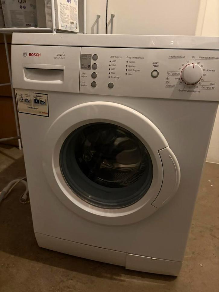 Wasmachine Bosch maxx 6, Witgoed en Apparatuur, Wasmachines, Gebruikt, 6 tot 8 kg, 85 tot 90 cm, 1200 tot 1600 toeren, Ophalen