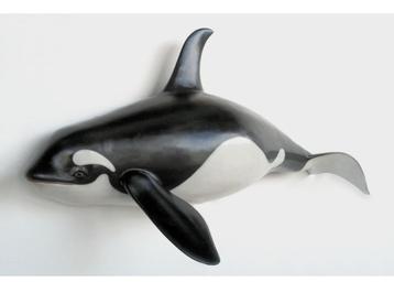 Orca Wall Decor 248 cm - orca muurdecoratie beschikbaar voor biedingen