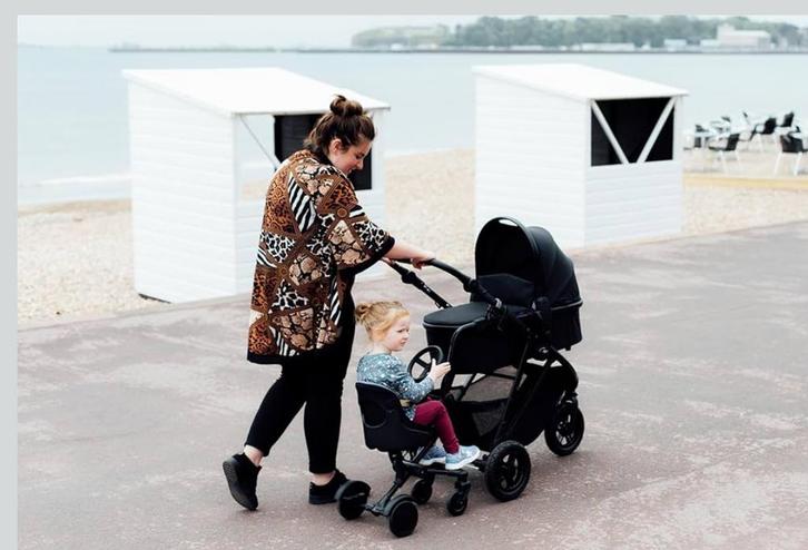 Uptown Rider Meerijdplankje + Stoeltje, Kinderen en Baby's, Kinderwagens en Combinaties, Gebruikt, Overige merken, Ophalen