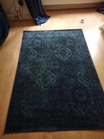 vloerkleden set donkerblauw/groen, Huis en Inrichting, Ophalen, Gebruikt, 100 tot 150 cm, Groen
