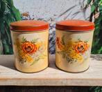 Set van 2 vintage voorraad bussen, Ophalen of Verzenden, Gebruikt, Overige, Overige merken