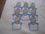 8 STUKS BABY BORN KLEDINGHANGERS MET GEZICHT, Ophalen of Verzenden, Zo goed als nieuw, Babypop
