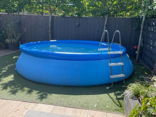 Zwembad compleet met vele accessoires!, Tuin en Terras, Zwembaden, Zo goed als nieuw, Opblaaszwembad, 80 tot 120 cm, 200 tot 400 cm