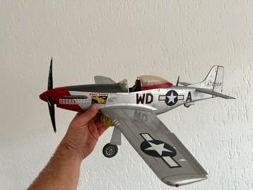 P-51D Mustang "Red Nose" Groot Model - 70cm Spanwijdte beschikbaar voor biedingen