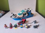 Lego City Politieboot met Duikboot en Figuren, Ophalen of Verzenden, Zo goed als nieuw, Complete set, Lego