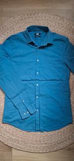 Overhemd blouse WE maat M. Slim en stretch, Kleding | Heren, Grote Maten, Overhemd, WE, Blauw, Ophalen of Verzenden