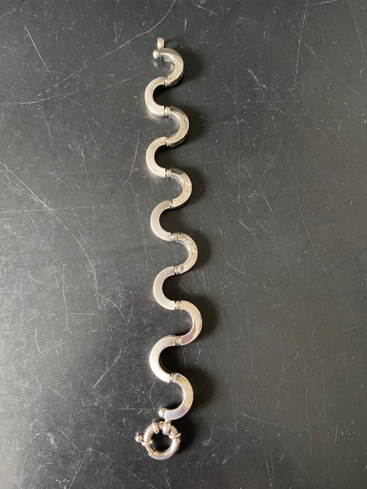 Zilveren armband, gehalte 925, Antiek en Kunst, Antiek | Goud en Zilver, Zilver, Ophalen of Verzenden