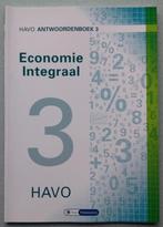 9789462871427 Economie Integraal havo Antwoordenboek 3, Verzenden, Zo goed als nieuw, HAVO, Economie