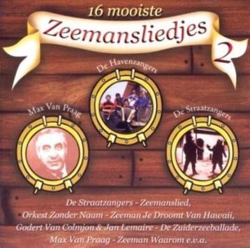 16 Mooiste Zeemansliedjes 2 (CD)   beschikbaar voor biedingen