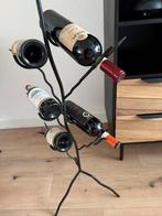 Mooie moderne wijnrek/ flessenrek, Ophalen, Zo goed als nieuw, Metaal, Minder dan 50 cm