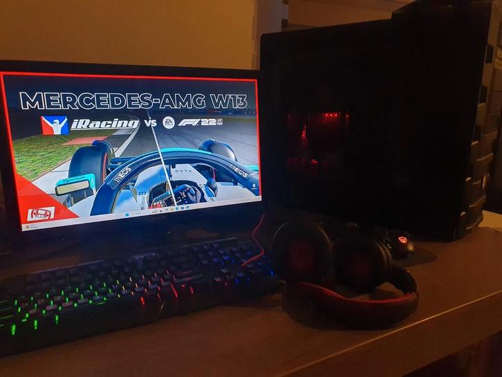 I5 6600K/GTX 1060 6Gb/512Gb SSD/22inch/Setup/RGB/Fortnite, Computers en Software, Desktop Pc's, Zo goed als nieuw, 4 Ghz of meer