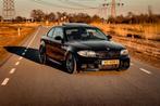 BMW 135i Coupé | DCT | Dakje | 306pk, Auto's, Achterwielaandrijving, Zwart, Zwart, Leder