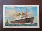 T.s.s. statendam, Verzamelen, Scheepvaart, Verzenden, Zo goed als nieuw, Motorboot, Kaart, Foto of Prent