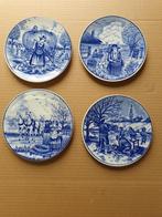 Delfts Blauw wandborden, Ophalen