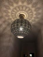 Koperen Plafondlamp met Mooi Lichteffect, Ophalen, Zo goed als nieuw, Metaal, Minder dan 50 cm