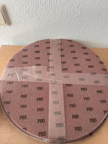 Schuurpapier klittenband 400 mm gaas stofgaten 10 stuks beschikbaar voor biedingen