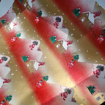 Cadeaupapier kerst papier kerstmis inpakpapier christmas  beschikbaar voor biedingen