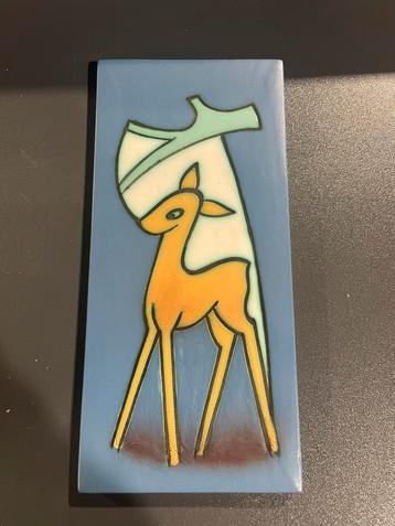 Retro vintage wandbord Flora Gouda Holland jaren 60 / 70 beschikbaar voor biedingen