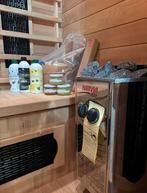 COMBI SAUNA INFRAROOD MET OPGIETKACHEL GRATIS BEZORGD! 🚚, ., Complete sauna, Ophalen of Verzenden, Zo goed als nieuw