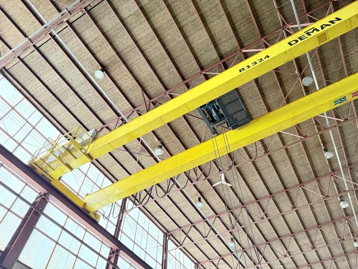 Bovenloopkraan dubbelligger 23.880 mm / 10 ton / Demag DH, Doe-het-zelf en Verbouw, Lieren en Takels, Gebruikt, Elektrisch, Ophalen