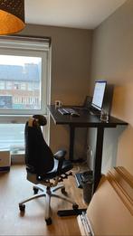 Elektrisch zit sta bureau, Huis en Inrichting, Bureaus, Ophalen, Elektrisch, Zo goed als nieuw