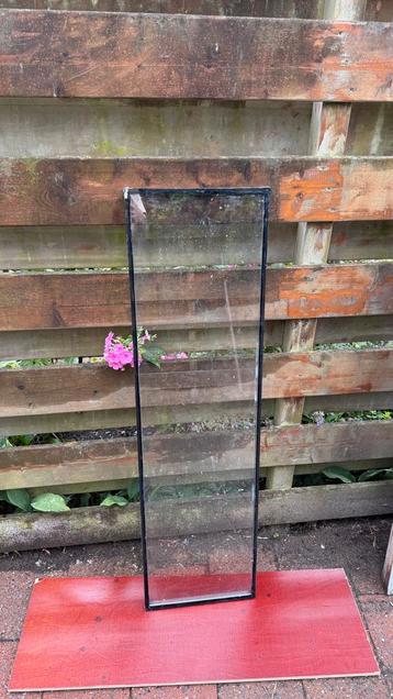 Dubbel glas paneel te koop 114,6 cm x 32,2 cm beschikbaar voor biedingen