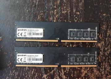 Goodram 2x8gb 2666MHz RAM geheugen beschikbaar voor biedingen