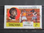 POSTZEGEL  TANZANIA - SPORT   =1154=, Postzegels en Munten, Postzegels | Afrika, Ophalen of Verzenden, Tanzania, Gestempeld