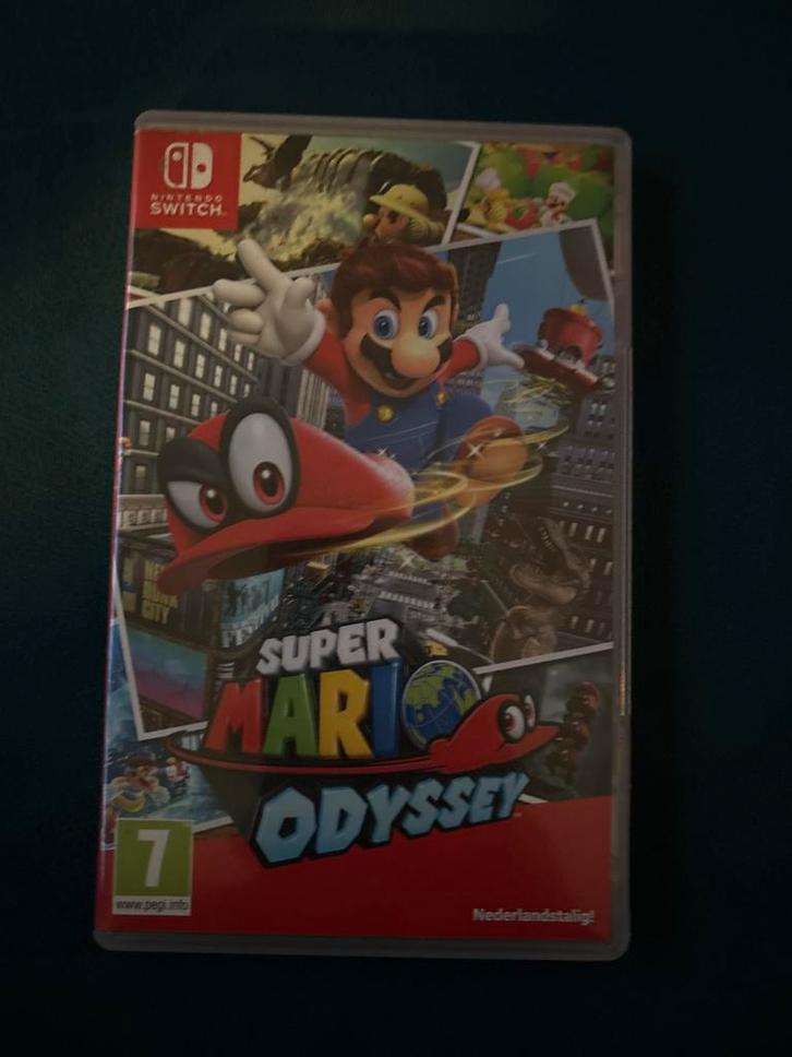 Super Mario Odyssey - Nintendo Switch, Spelcomputers en Games, Games | Nintendo Switch, Zo goed als nieuw, Platform, 1 speler