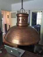 Industriële hanglamp koperlook, Ophalen of Verzenden, Zo goed als nieuw, Metaal, Minder dan 50 cm