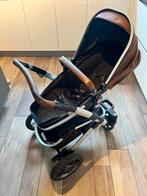 Zeer complete bruine Joolz Geo in goede staat, Kinderen en Baby's, Kinderwagens en Combinaties, Gebruikt, Verstelbare duwstang