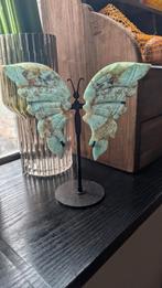 Vlinder van Mineraal op Standaard, Ophalen of Verzenden