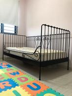 Stijlvolle Metalen Bed(bank) - IKEA Meldal, Ophalen, 90 cm, Eenpersoons, Zwart