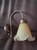 Wandlamp messing, Huis en Inrichting, Lampen | Wandlampen, Ophalen of Verzenden, Zo goed als nieuw