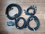 Set microfoonkabels Sommer Cable Club en Neutrik XLR pluggen, Ophalen of Verzenden, Nieuw, Microfoon