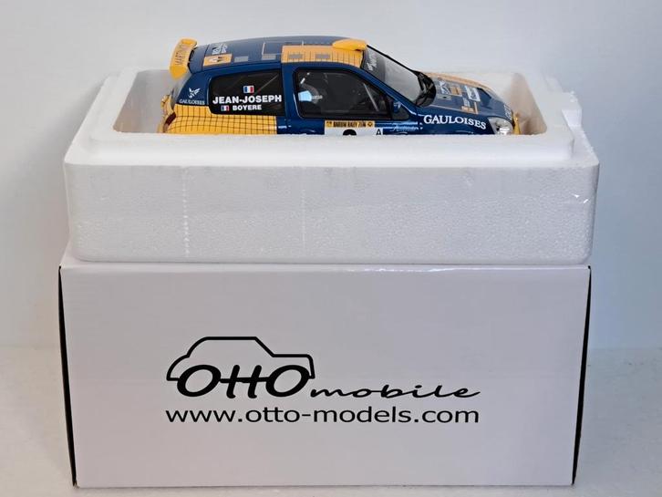Renault Clio S1600 Rally 2004 Joseph 1/18 OttoMobile NIEUW, Hobby en Vrije tijd, Modelauto's | 1:18, Nieuw, Auto, OttOMobile, Ophalen of Verzenden
