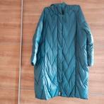 Dames  winterjas groen/blauw  waterafstotend c&a, Blauw, Maat 42/44 (L), Ophalen of Verzenden, Zo goed als nieuw
