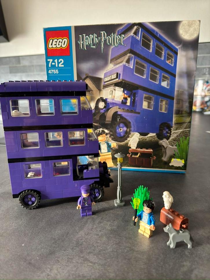 Harry Potter Lego 4755 Knight Bus, Kinderen en Baby's, Speelgoed | Duplo en Lego, Gebruikt, Lego, Complete set, Ophalen of Verzenden
