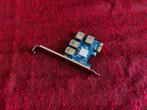 PCI Express USB kaart, Ophalen of Verzenden, Zo goed als nieuw