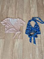 1 crop shirtje en 1 topje. Maat XS.  Jennyfer Shein., Kleding | Dames, Tops, Ophalen, Blauw, Korte mouw, Maat 34 (XS) of kleiner