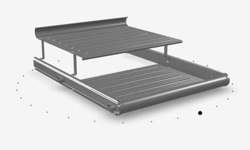 ikea KOMPLEMENT Uitrekbaar schoenenrek, grijs 50x58 pax kast - afbeelding 2