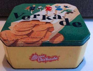 Blik de meisjes van Verkade. beschikbaar voor biedingen