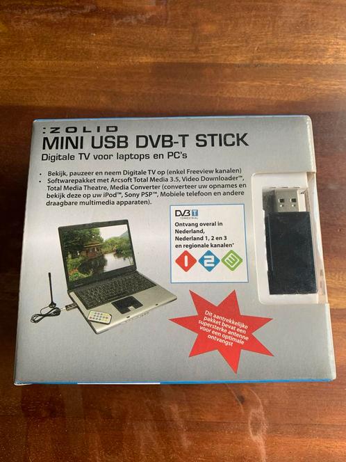 Zolid Mini USB DVB-T Stick - Nieuw!, Audio, Tv en Foto, Decoders en Harddiskrecorders, Nieuw, Decoder, Ophalen of Verzenden