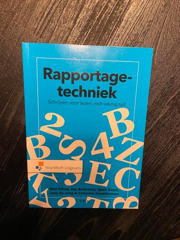Jaap de Jong - Rapportagetechniek beschikbaar voor biedingen
