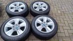 Winterbanden bmw f10 f11 5 serie 225 55 17 5x120 velgen, Ophalen, Gebruikt, Banden en Velgen, 17 inch